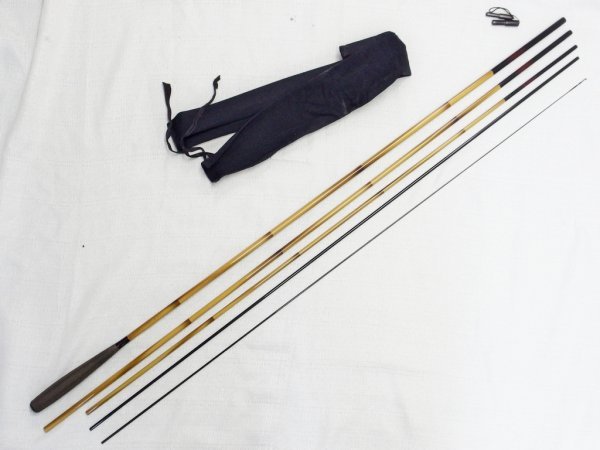 YH48 DAIWA ダイワ へら竿 二天粋 おぼろ 十四 14 収納袋 口栓付き