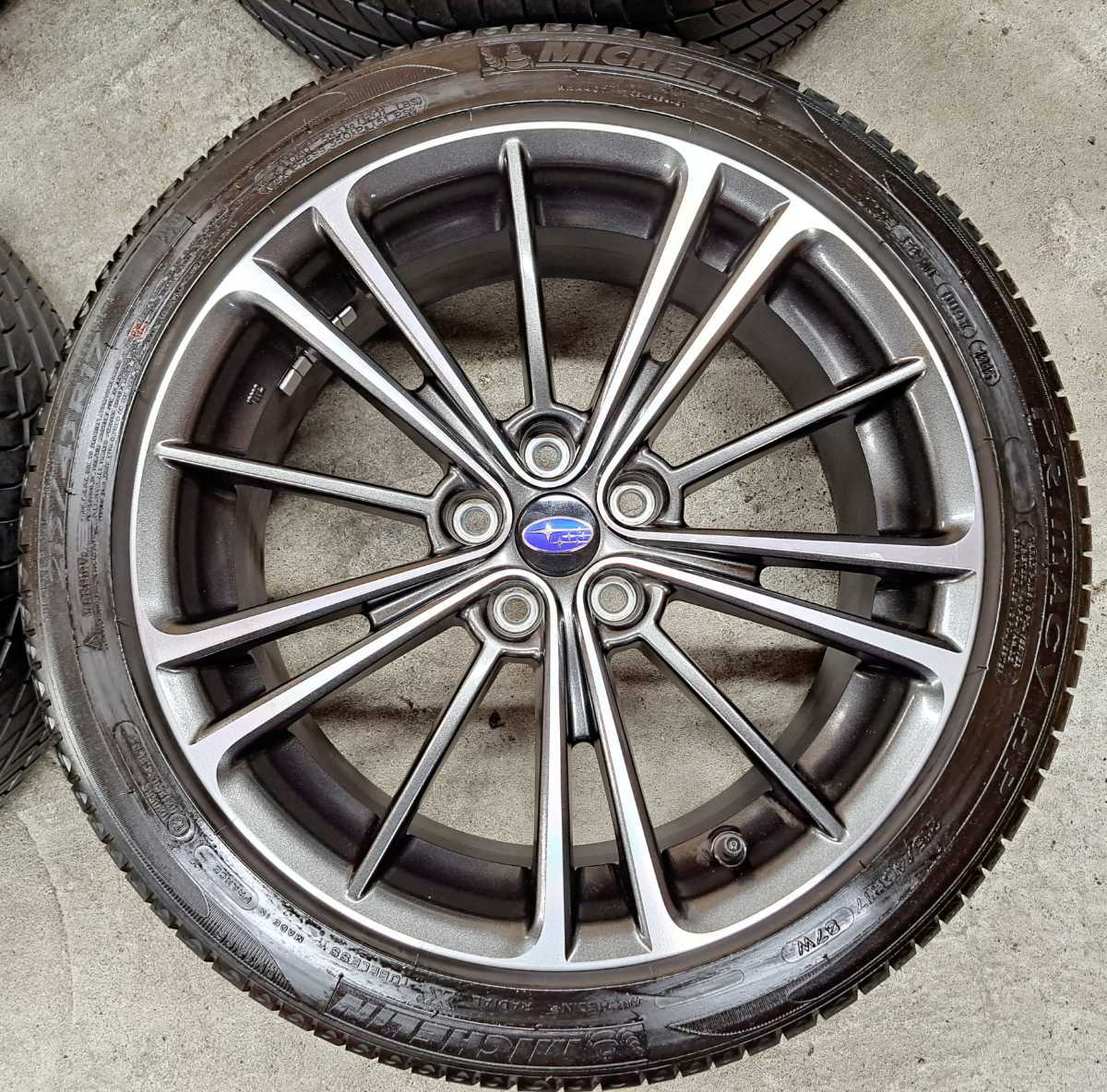 ④ スバル 純正 215/45R17 インプレッサ レガシィ BRZ 86