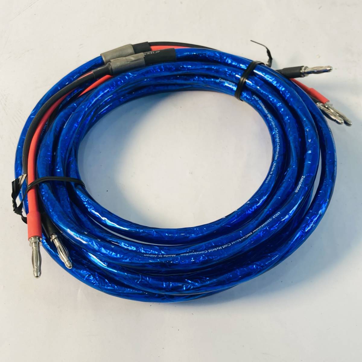 ZONOTONE 約2m スピーカーケーブルペア 6NSP-2200 Meister ゾノトーン