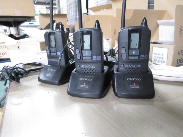 トランシーバー4台セット 中継器対応 特定小電力 トランシーバーセット