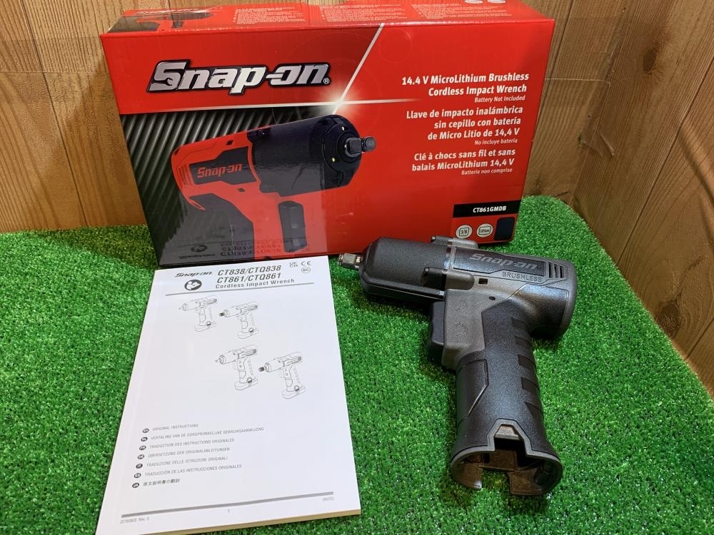 001 品 Snap-on スナップオン 3/8コードレスインパクトレンチ 