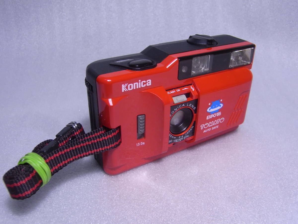 希少 KONICA TOMATO EXPO'85 トマト つくば科学万博限定記念モデル/35mm F4 ■訳有■