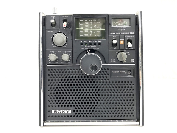 SONYスカイセンサー5800【ジャンク品】 SONY ICF-5800 スカイセンサー ソニー 5バンドマルチバンドレシーバー