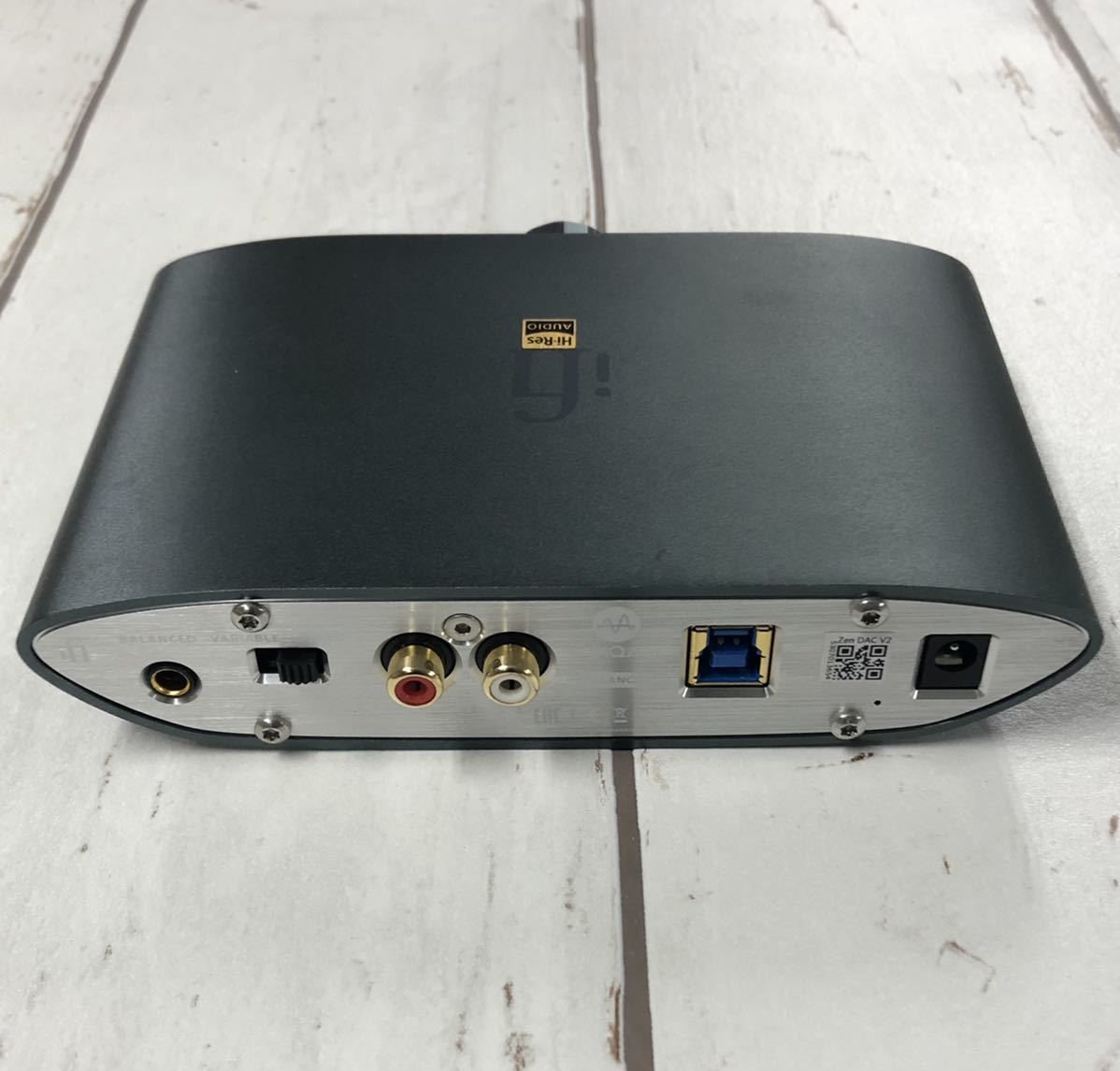 zen dac v2 高等 ＋usb ケーブル2本＋acアダプター 中古