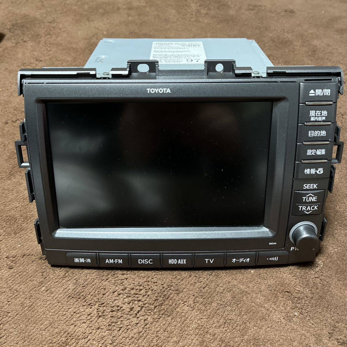 専用てす。 エスティマ 純正ナビ 26044(トヨタ、ダイハツ)｜売買された