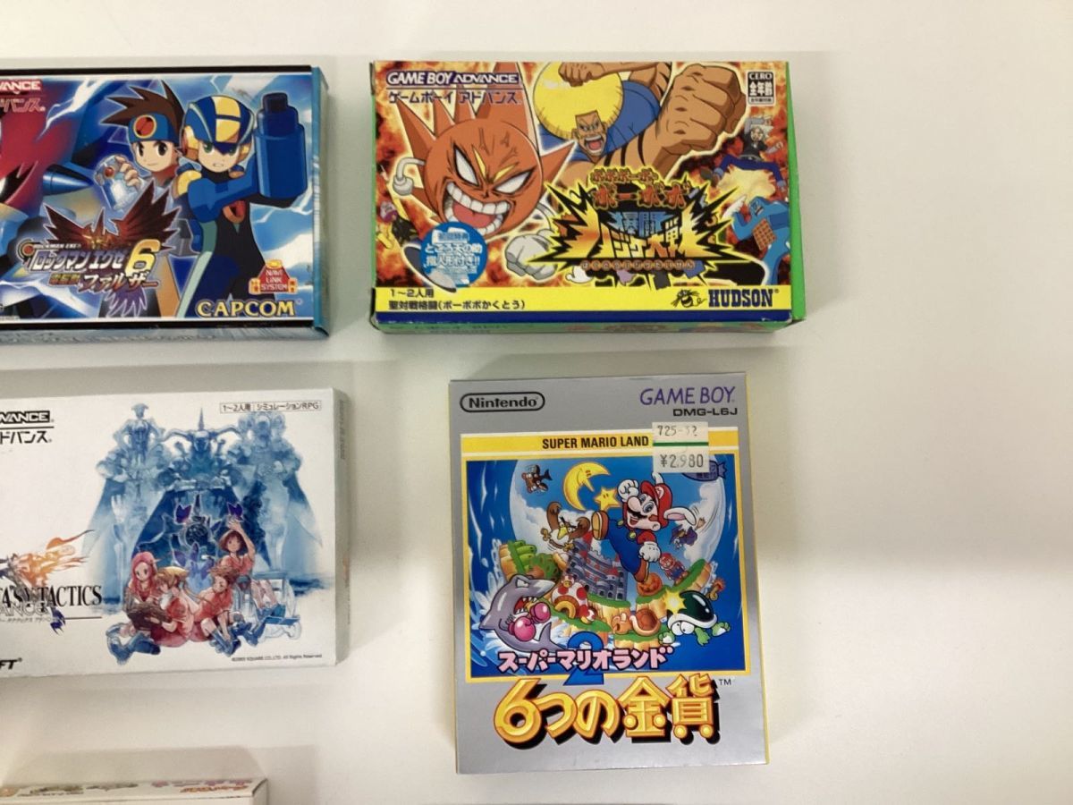 ジャンク】任天堂 ゲームボーイアドバンス 本体 ソフト まとめ売り