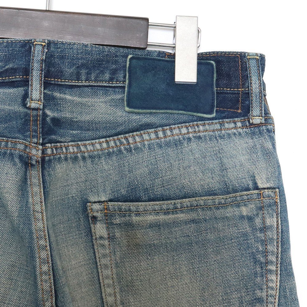 VISVIM SOCIAL SCULPTURE 01.2D10 SLIM DMGD-10 F.I.L. EXCLUSIVE 