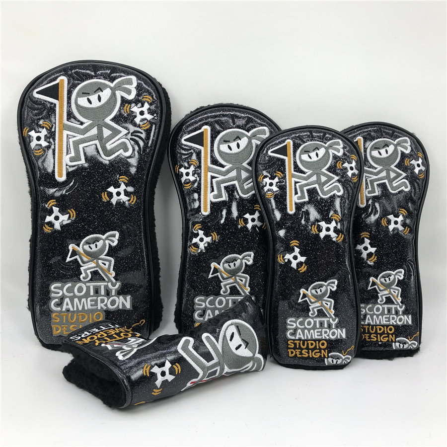 スコッティキャメロン☆ウッド用カバー☆1W 3W 2個UT&amp;パター用 5点
