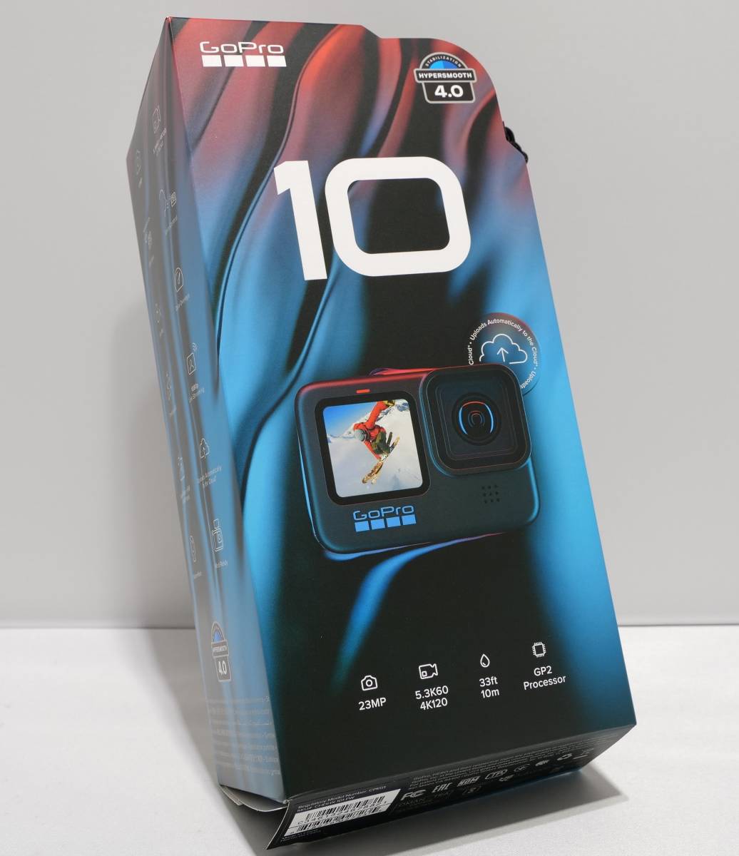 ★１円から！新品同様！送料無料！GoPro HERO10 Black！Enduroバッテリー付き！CHDHX-101-FW！ゴープロ、エンデューロバッテリー★