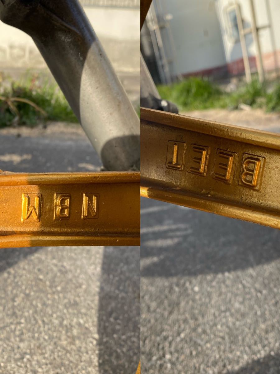 希少 gt380 BEET キャストホイール 19 18 検/gs400 gs400l gsx400e