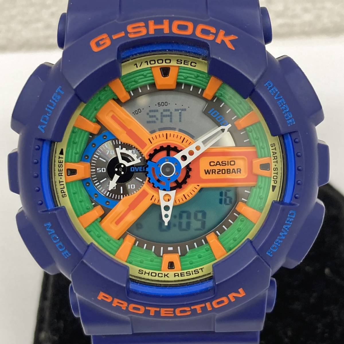 ♪【超美品】 G-SHOCK ジーショック GA-110FC 稼動品 【公式通販】