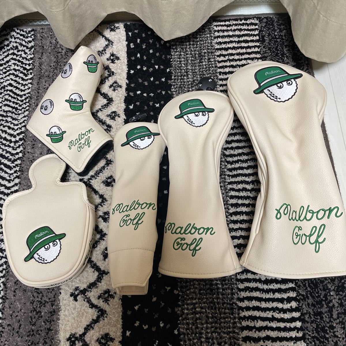 マルボン Malbon ヘッドカバー セット 美品