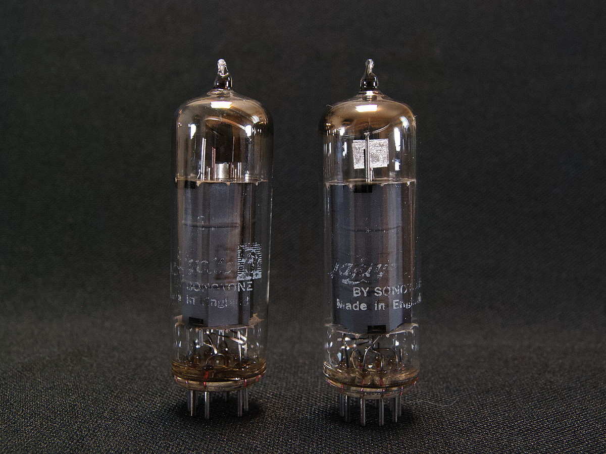 6BQ5 EL84 NOS matched pair NIB - Mullard platinum Germany 