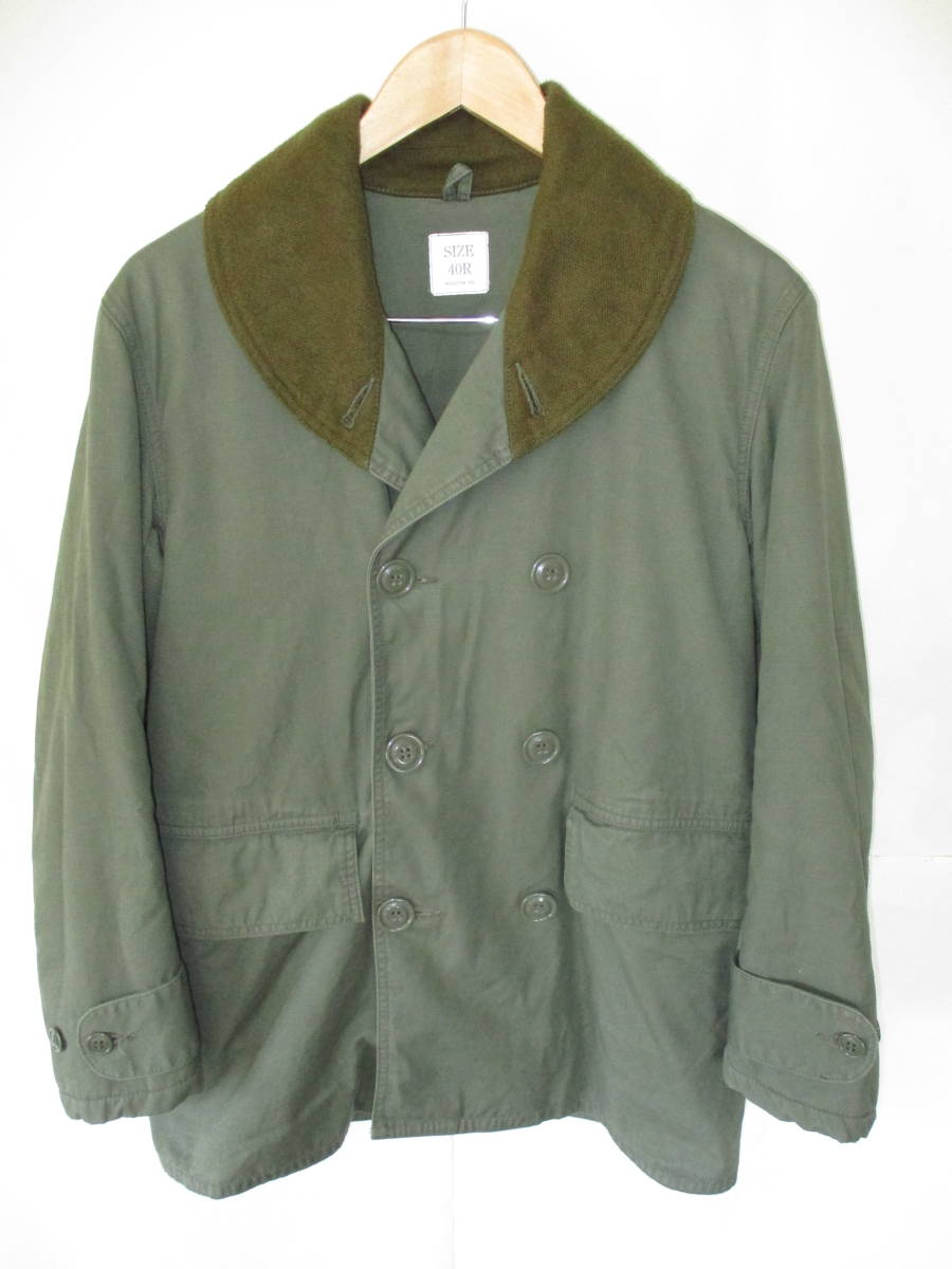 HOUSTON ヒューストン モッズコート ミリタリージャケット フライトジャケット コート 40R