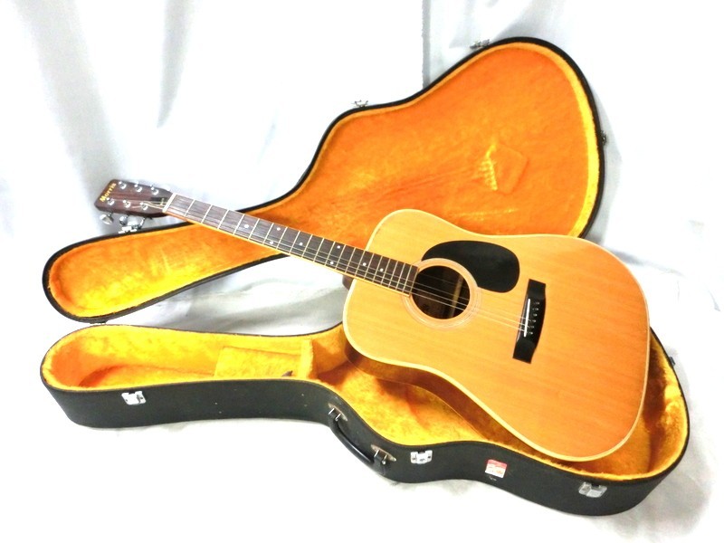 アコースティックギター Morris 1000円スタート 6弦 本体のみ W-40