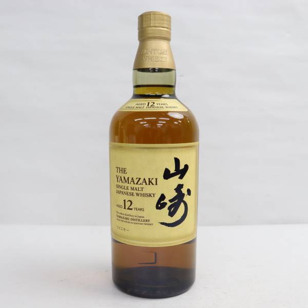 1円～ SUNTORY（サントリー）山崎 12年 43% 700ml O23B050016
