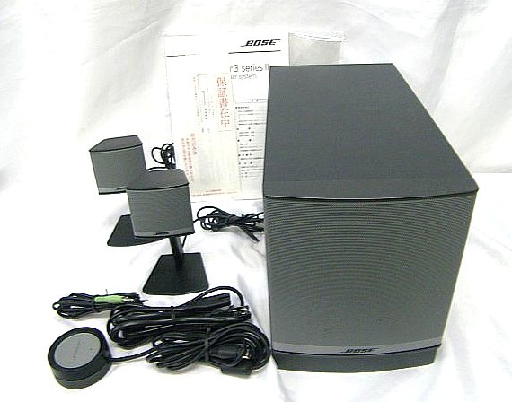 ★ マルチメディアスピーカーシステム BOSE companion3 seriesⅡ 中古 ジャンク ★