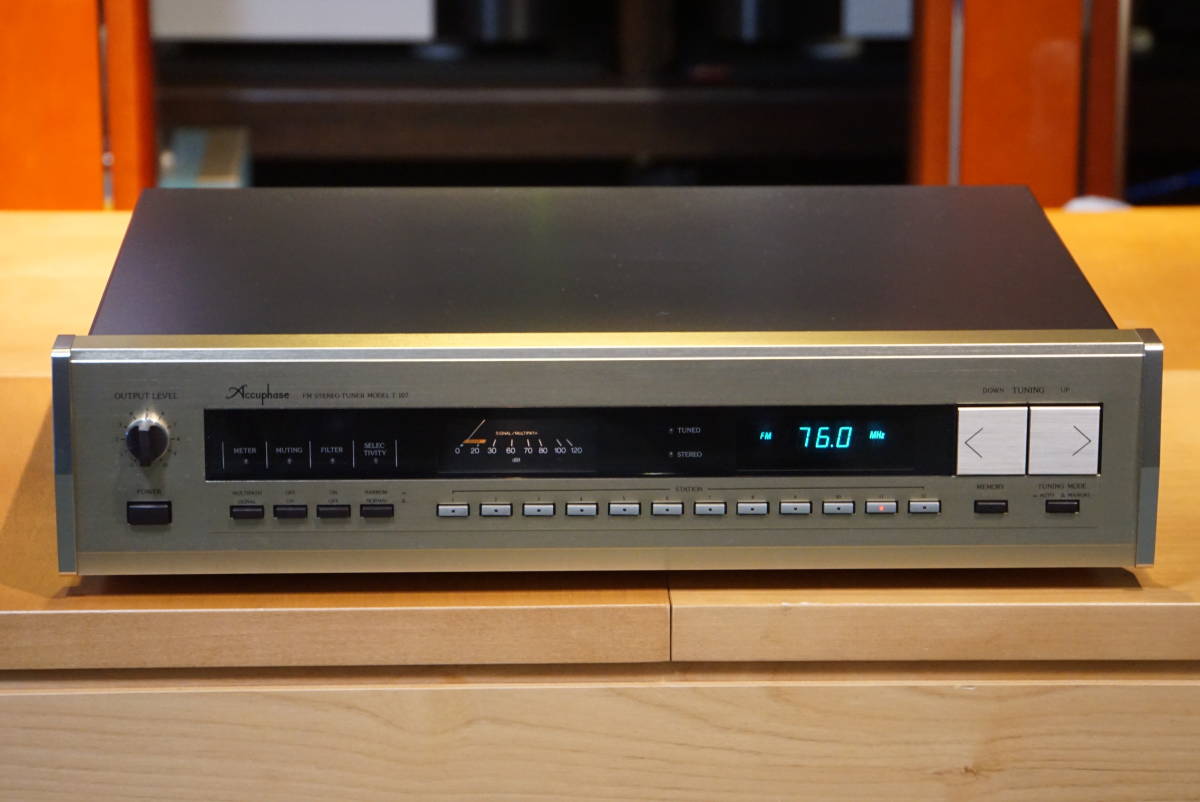 アキュフェーズ◇FMチューナー◇model-T-107◇完動美品！！