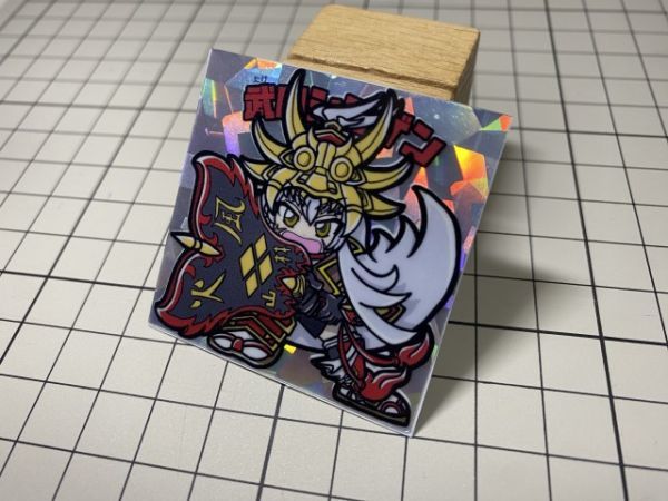 3695] 創夢堂 ザックリマン ビックリマン風 自作 同人 シール 武田 