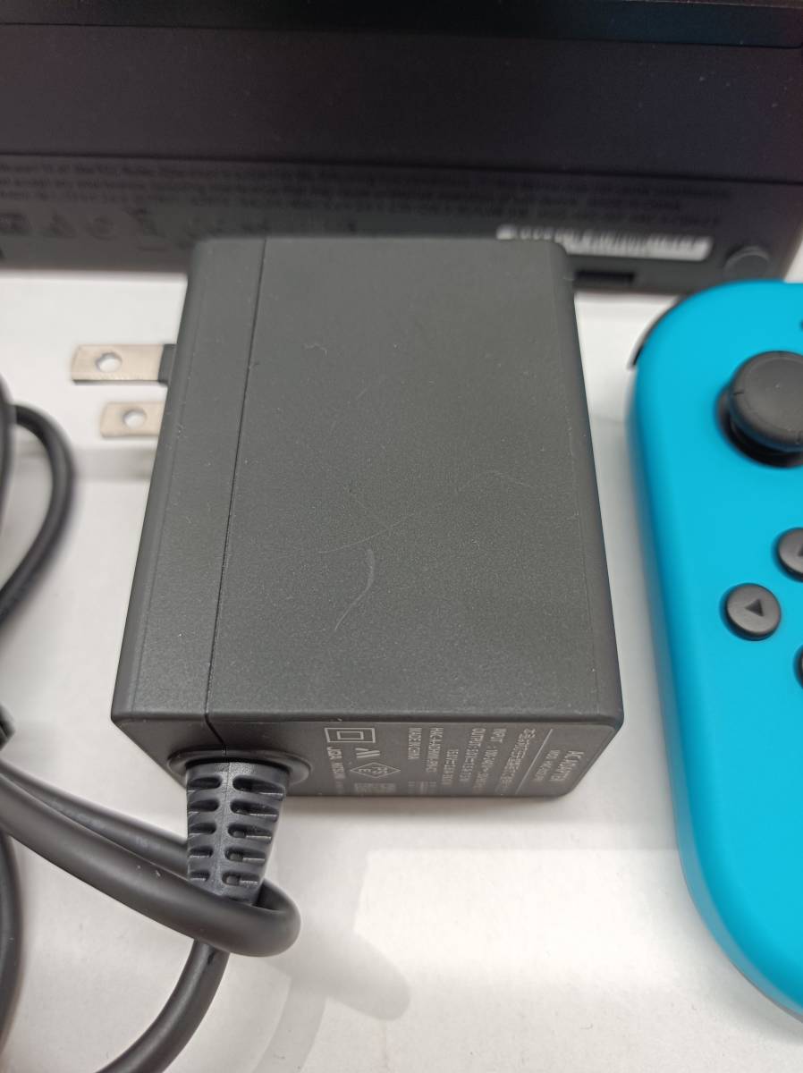 070 A） 〈中古品〉 ニンテンドースイッチ 本体 ネオン 欠品物あり
