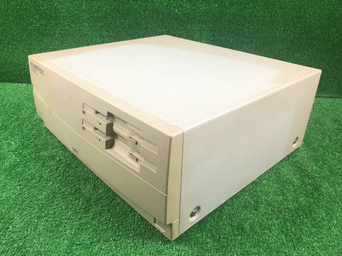 NEC レトロ PC98 本体 PC-9801BX/U2 NEC - PC-9801 国内最大のPC98