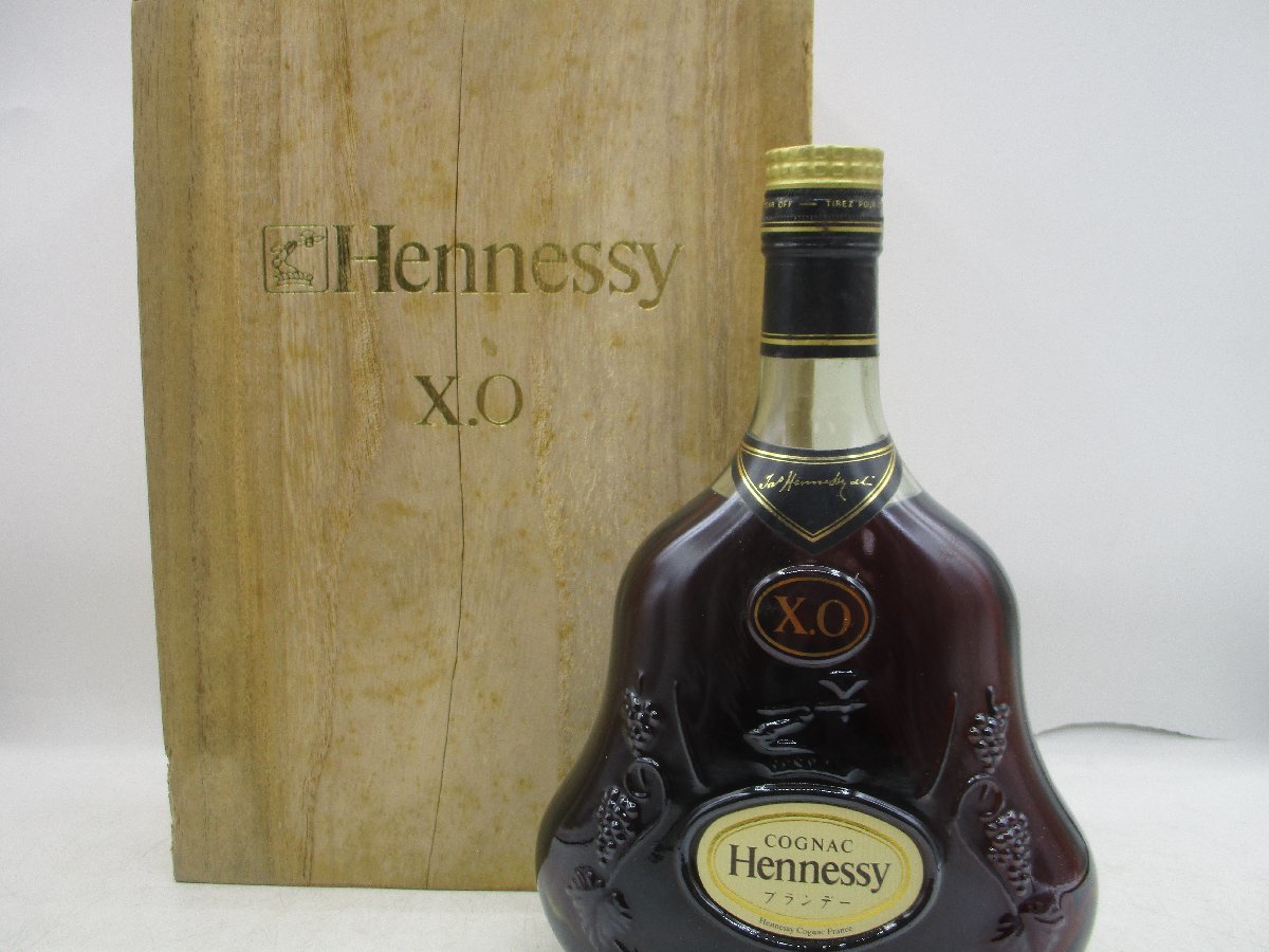HENNESSY XO ヘネシー コニャック ブランデー 金キャップ 700ml 40% 箱