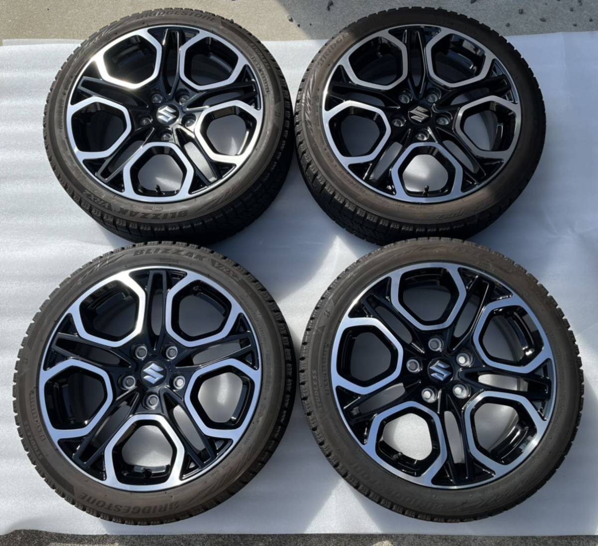 スイフトスポーツZC33S ブリザックVRX2純正ホイールスタッドレスセット 