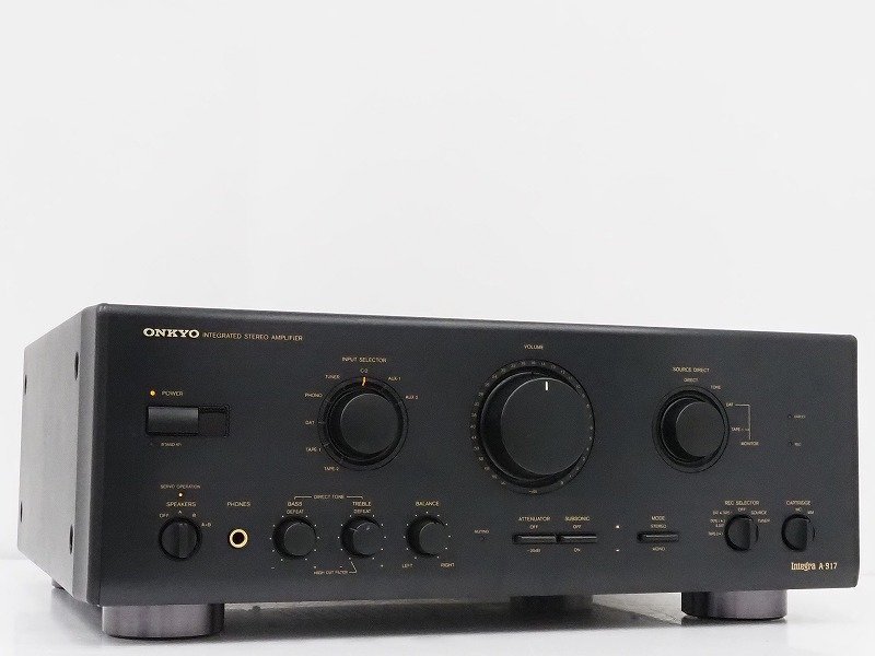 △▽ONKYO Integra A-917 プリメインアンプ オンキョー△▽014594006J