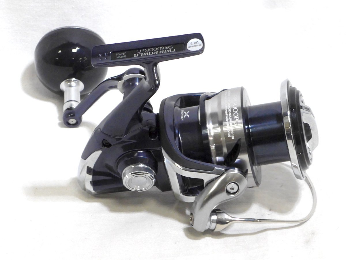 21ツインパワー SW6000PG SHIMANO 21ツインパワー 【中古商品 21ツインパワー SW6000PG SHIMANO 21ツインパワー 【中古商品