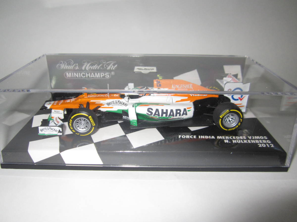 即決 PMA ミニチャンプス製 1/43 フォースインディア VJM05 メルセデス