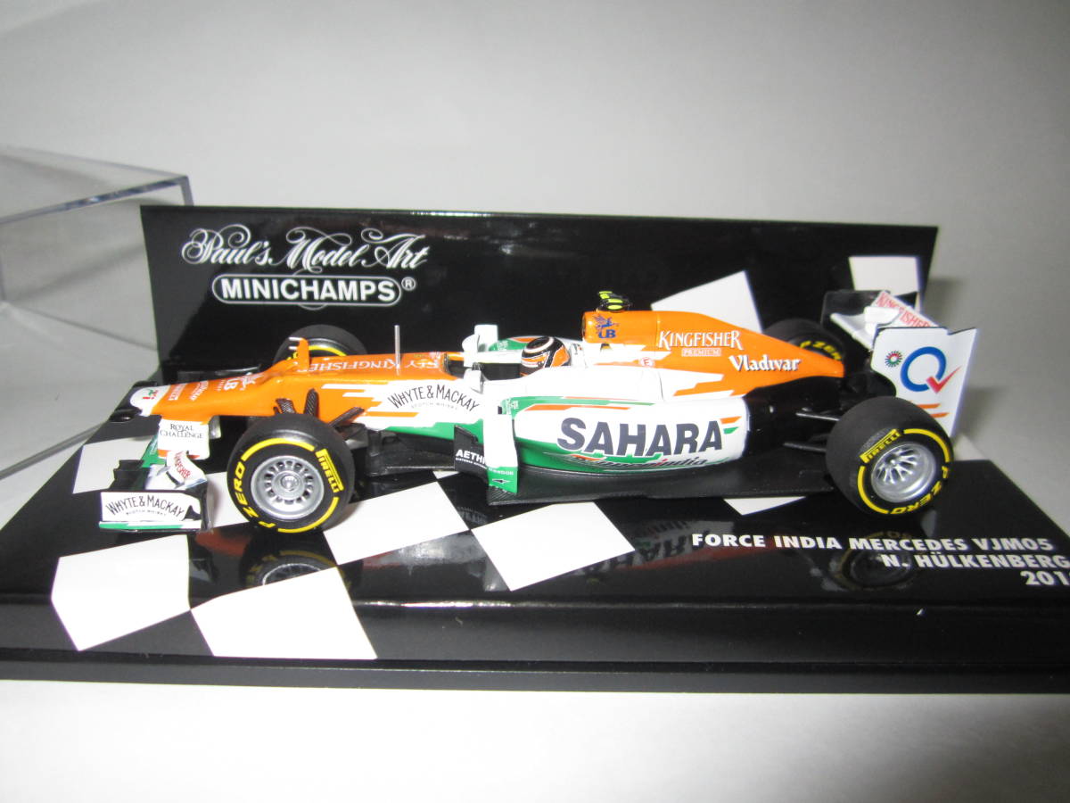 ミニチャンプス 1/43 フォースインディア VJM09 ニコ ヒュルケンベルグ 即決 PMA ミニチャンプス製 1/43 フォースインディア VJM05 メルセデス