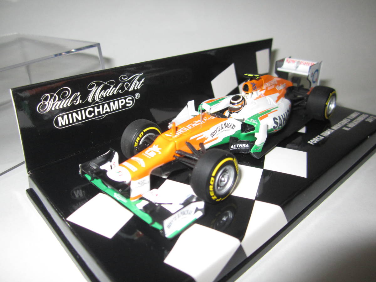 即決 PMA ミニチャンプス製 1/43 フォースインディア VJM05 メルセデス
