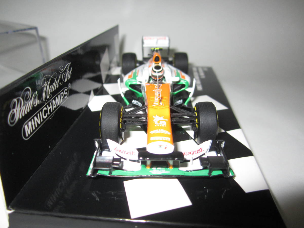 即決 PMA ミニチャンプス製 1/43 フォースインディア VJM05 メルセデス