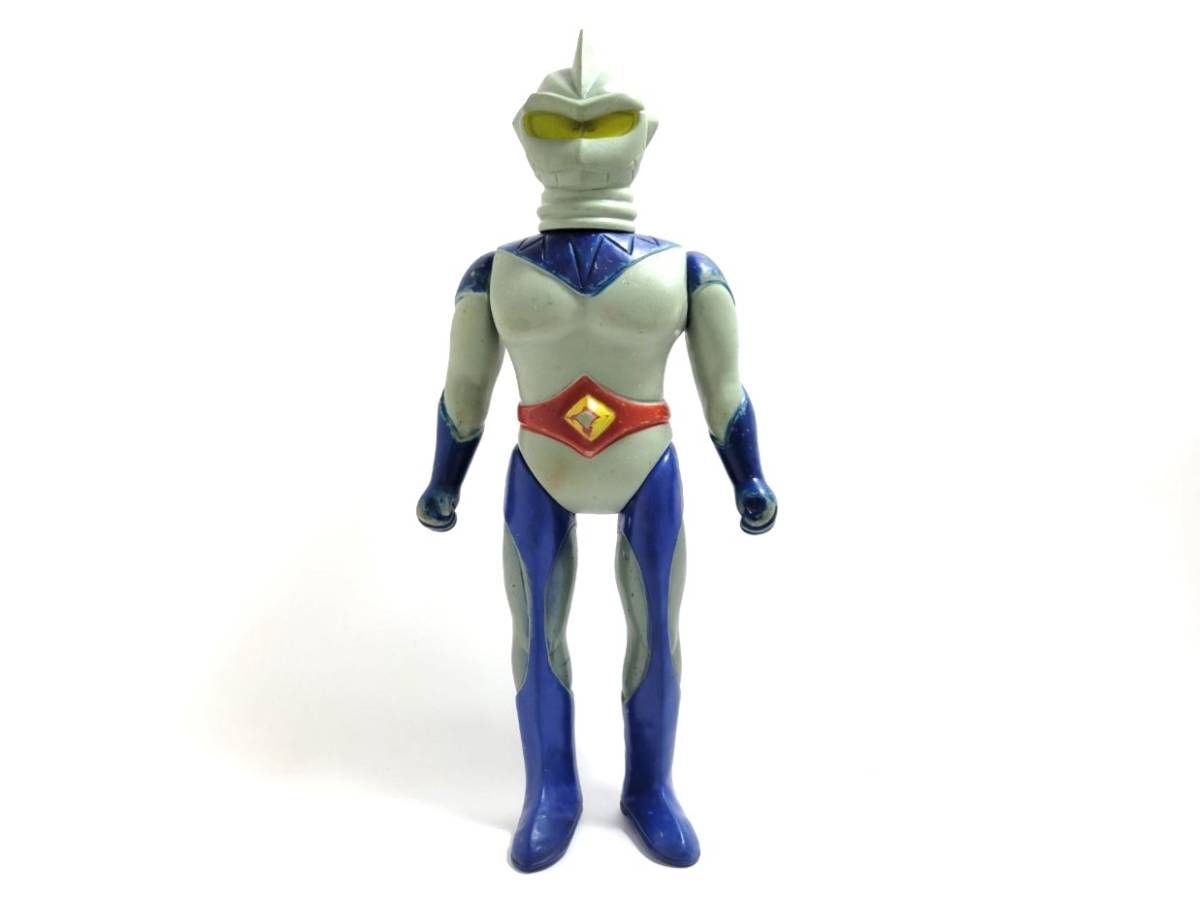 □ (W)【ジャンク品】ブルマァク ミラーマン パイロット版 ソフビ 