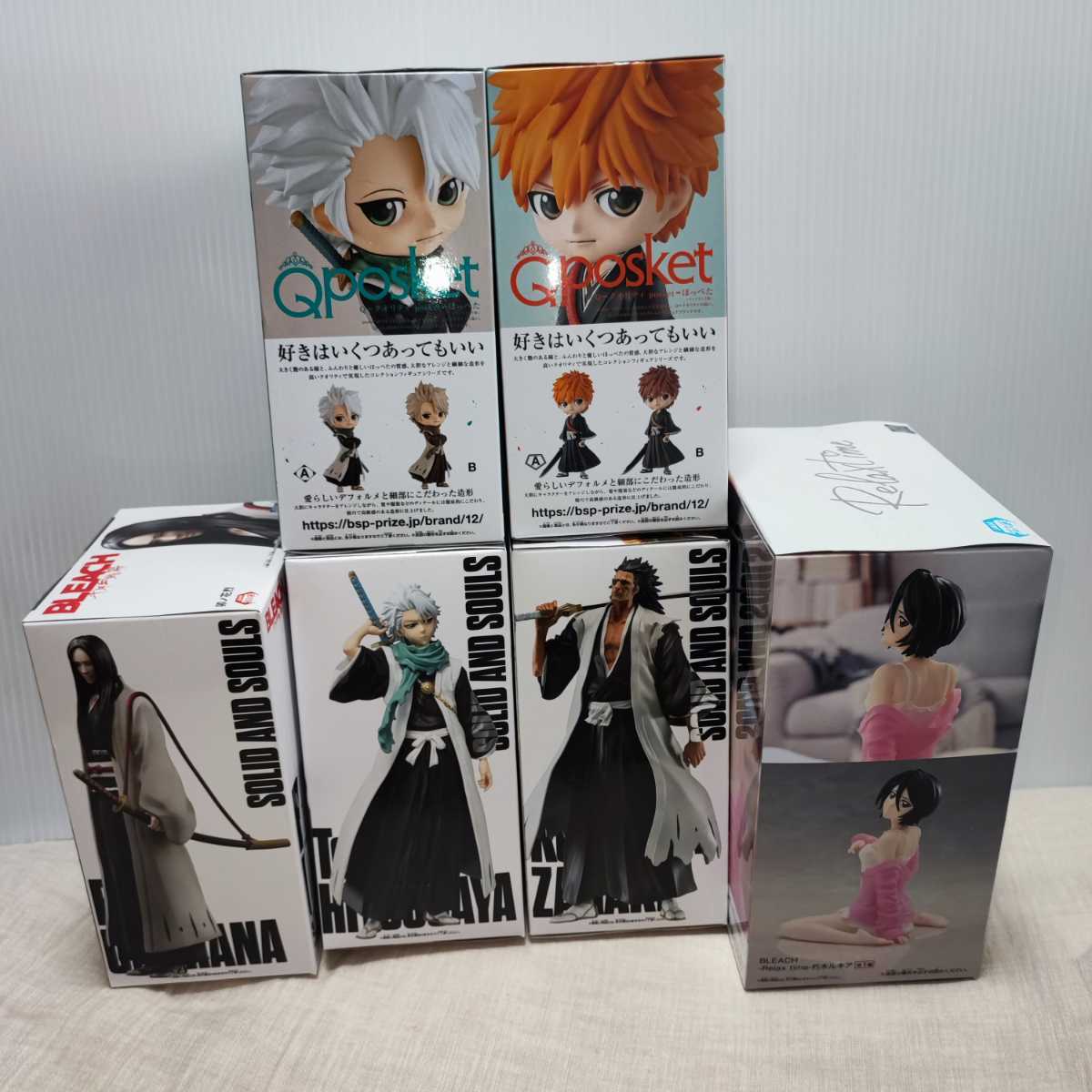 Relax BLEACH-Relax time-フィギュア 12体セット timeのBLEACH商品一覧 