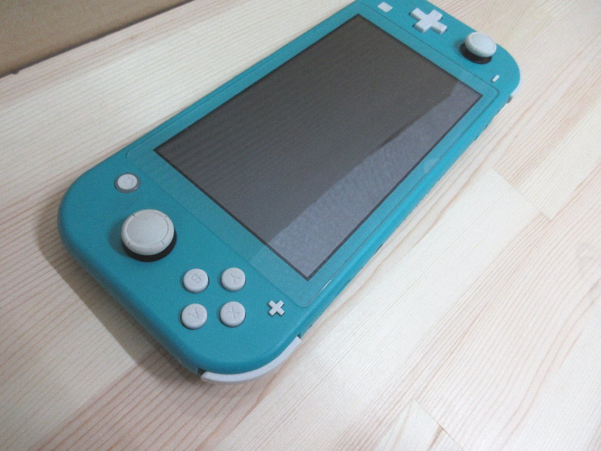 032-394k】◎1円スタート◎ジャンク◎SwitchLiteターコイズ