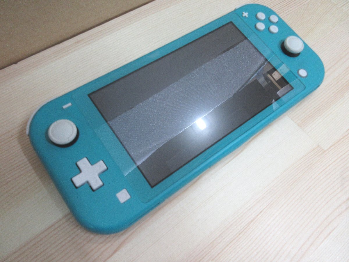 032-394k】◎1円スタート◎ジャンク◎SwitchLiteターコイズ