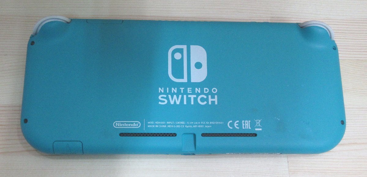 032-394k】◎1円スタート◎ジャンク◎SwitchLiteターコイズ