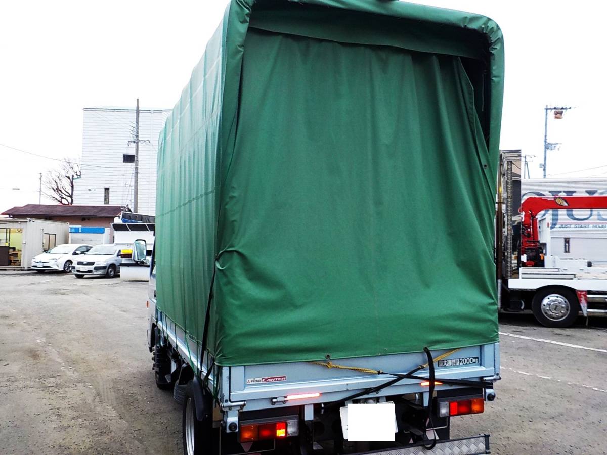☆三菱キャンターカスタムグレード♪10尺幌車・車検付き・総重量５トン