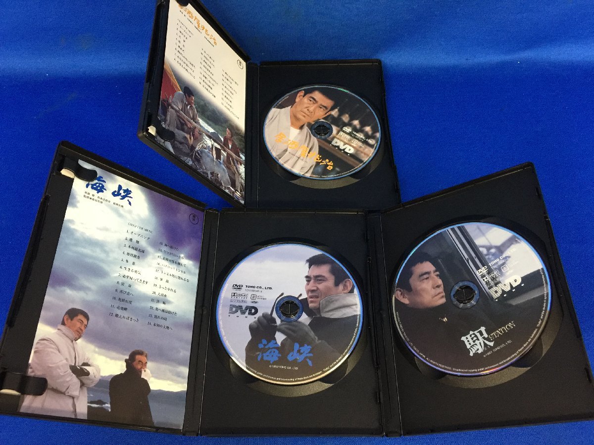 ☆36―162☆DVDボックス 高倉健 駅/海峡/あうん/無宿/四七人の刺客