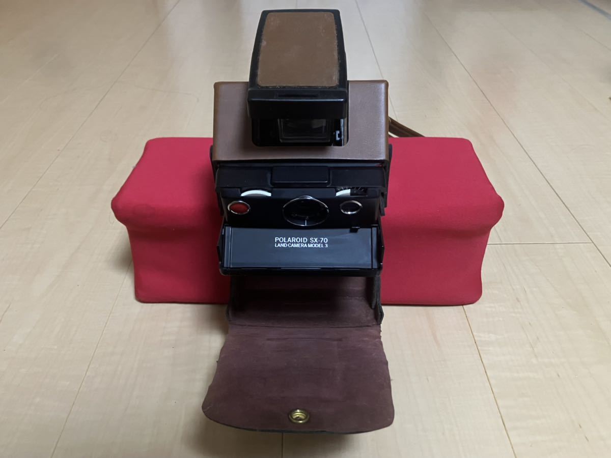 ポラロイド SX-70 Model3 ケース付き 動作未確認 SX-70 POLAROID