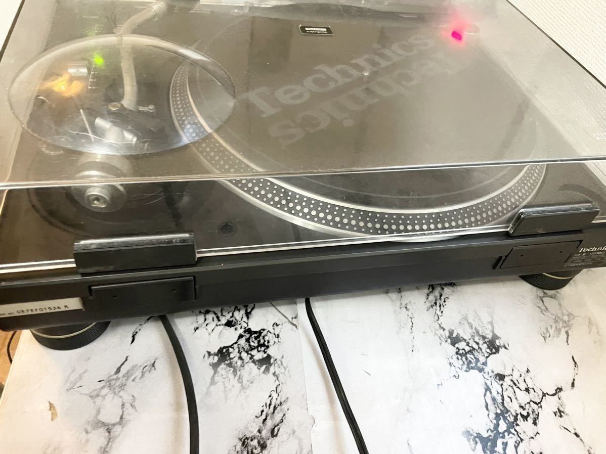 2】SL-1200 mk5 ブラック カバー付き テクニクス Technics ターン