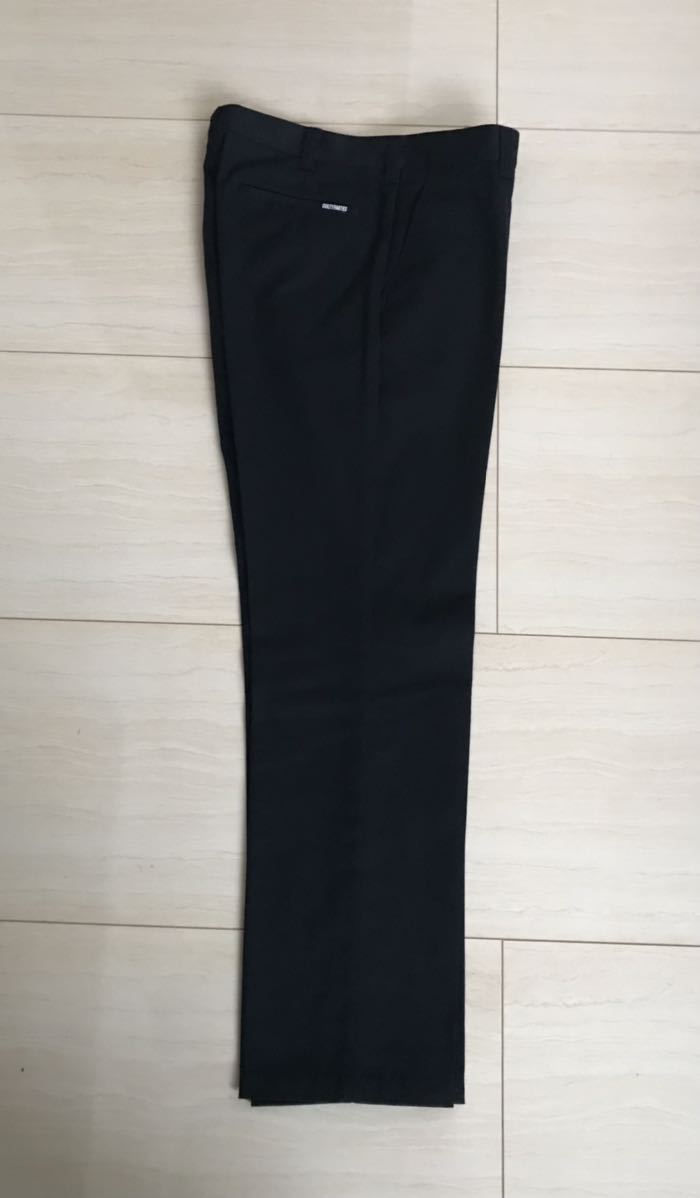 WACKO MARIA BLANK LINE TWILL SKATE PANTS 黒 Lサイズ ワコマリア