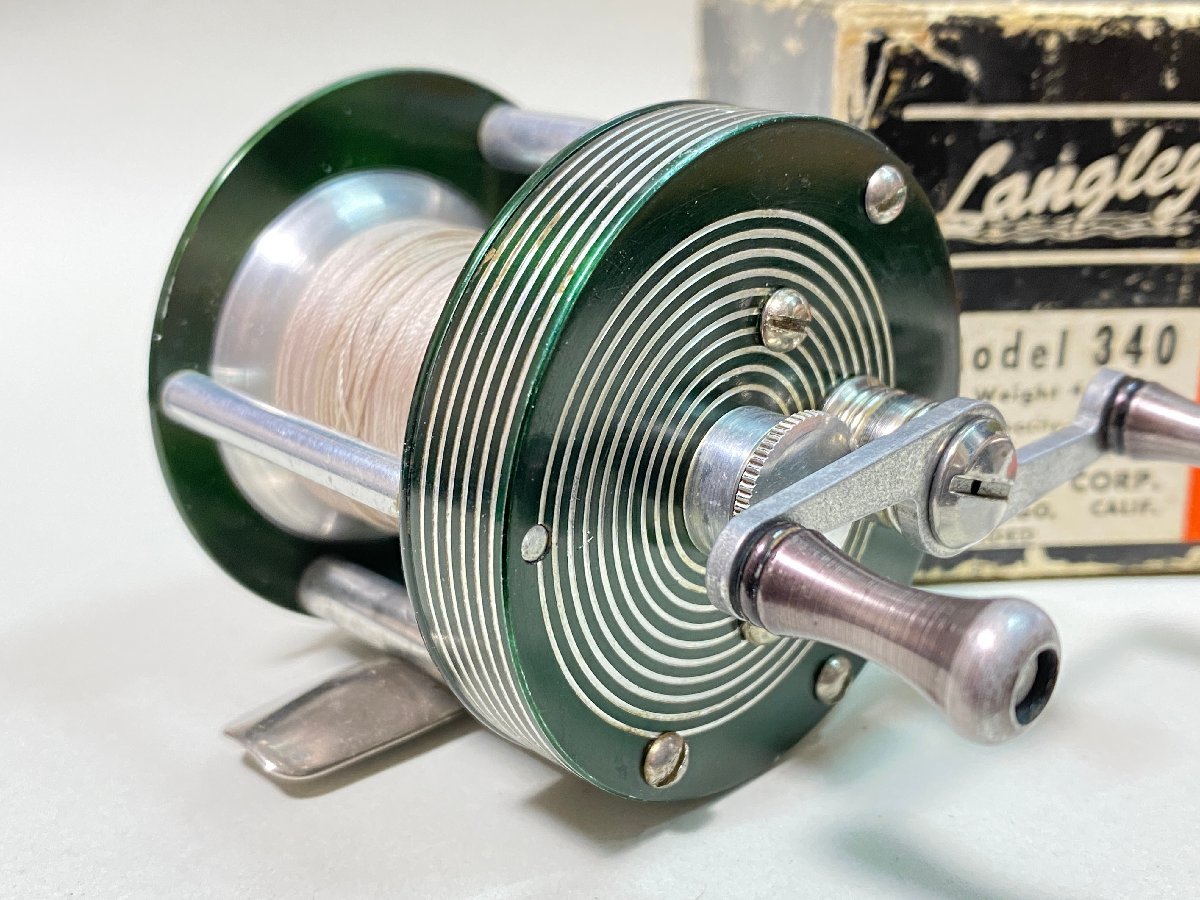 数量限定，お得 50s Vintage Langley TARGET model340 箱付 /ラングレー ターゲット ダイレクトリール オールドリール ビンテージリール(その他)｜売買されたオークション情報、yahooの商品情報をアーカイブ公開 - オー その他