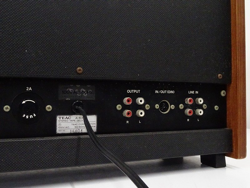 □□TEAC A-6300 オープンリールデッキ RC-320 タイマーコントロール