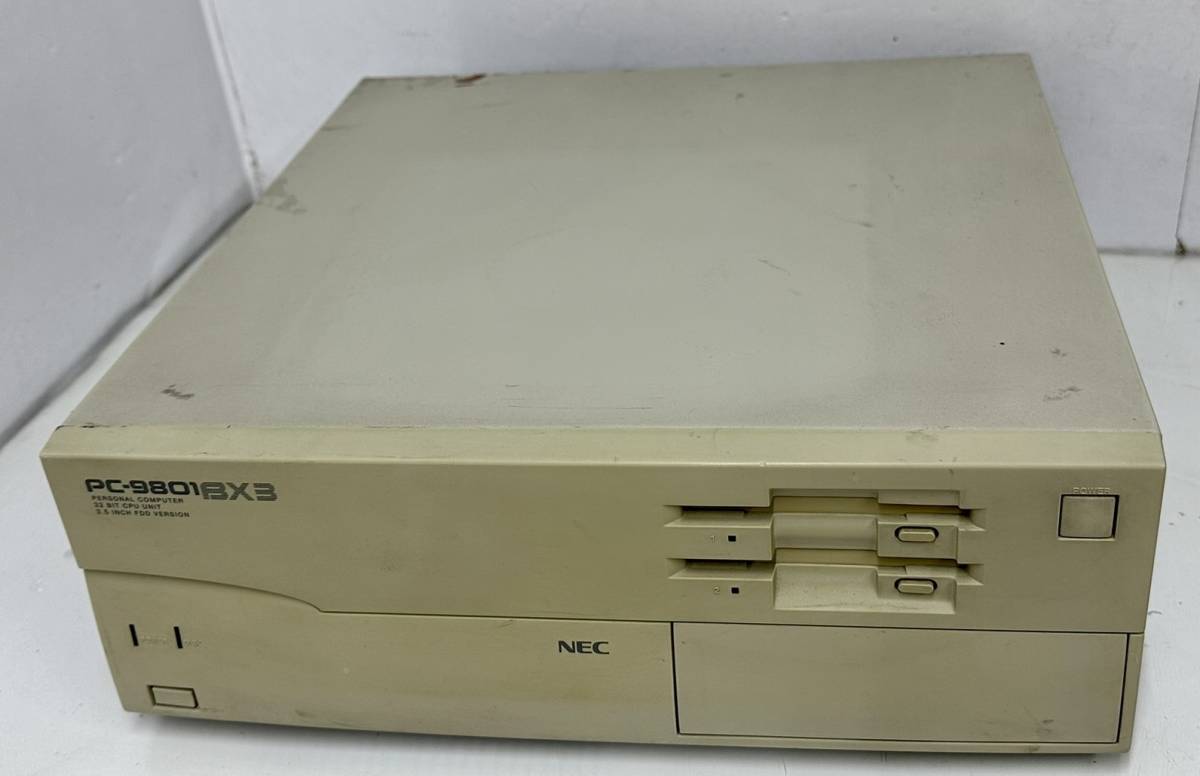 NEC Yahoo!オークション - PC- PC-9801BX3⁄U2 PC-9801 良品！ PC 