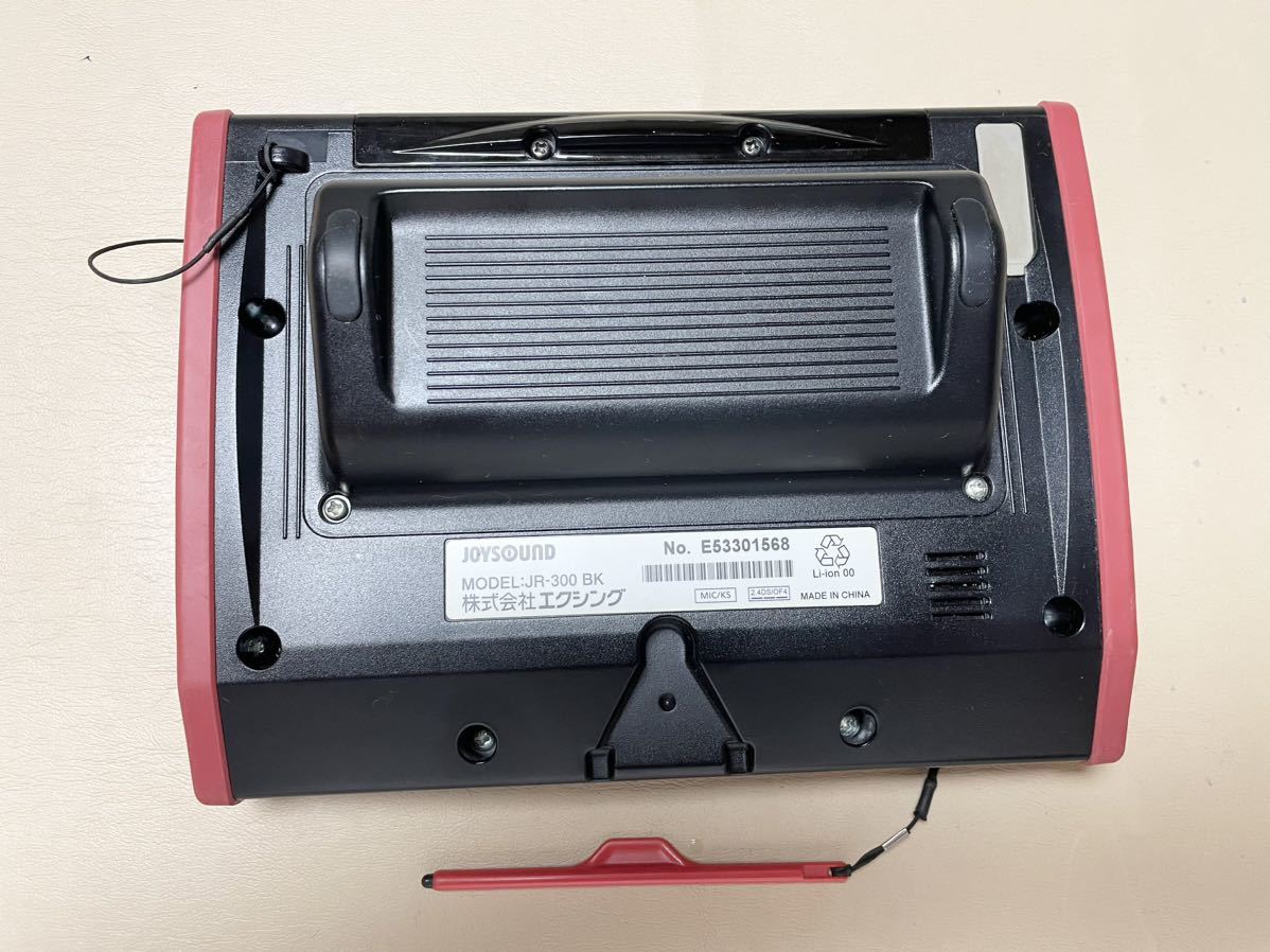 ☆No.190 JOYSOUND JR300BK キョクナビ ジョイサウンド 動作確認済