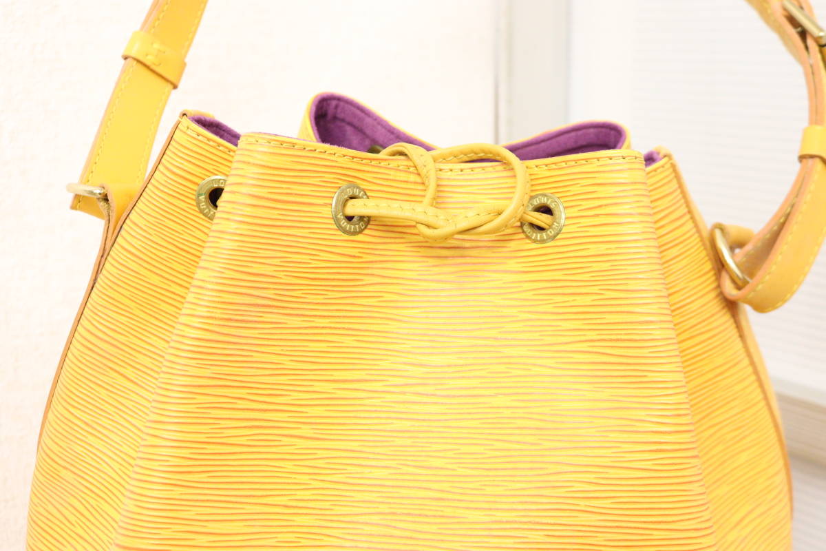LOUIS VUITTON ノエ M44009 エピ ルイヴィトン 1円 ショルダーバッグ 