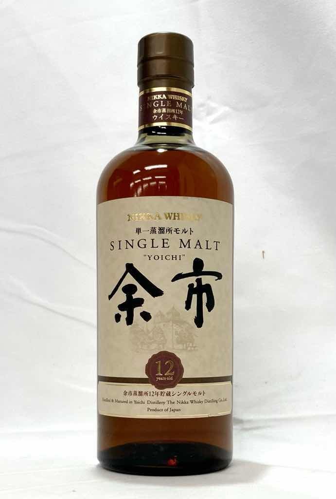 (東京都内限定配送)未開栓／送料無料ニッカウイスキー余市12年 余市蒸溜所12年貯蔵 シングルモルト 700ml YA1100