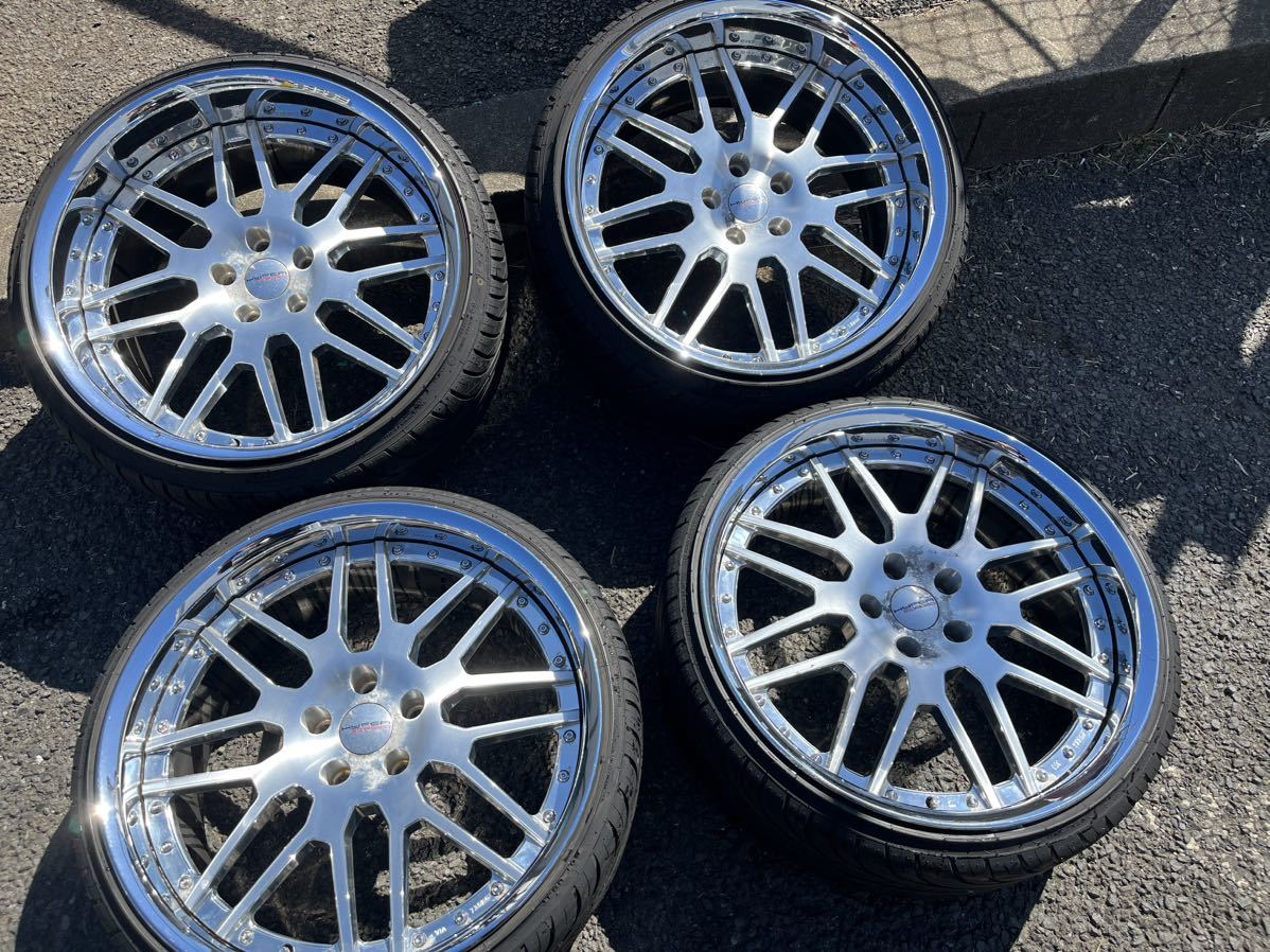 HIPER FORGID HF108 20インチ 鍛造 NANKANG NS-2 USDM VIP スタンス